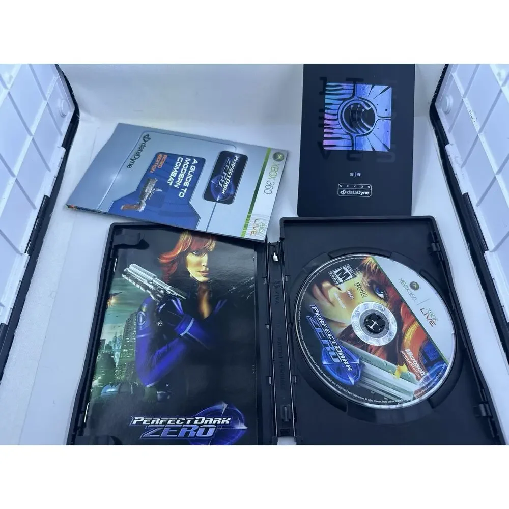 Perfect Dark Zero Collector's Edition Steelbook Xbox 360 CIB Tested Vintage Game